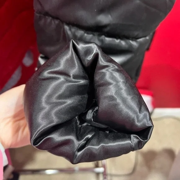 NEW NWT Old Navy‎ black shiny puffer jacket coat 2x XXL - Picture 6 of 9